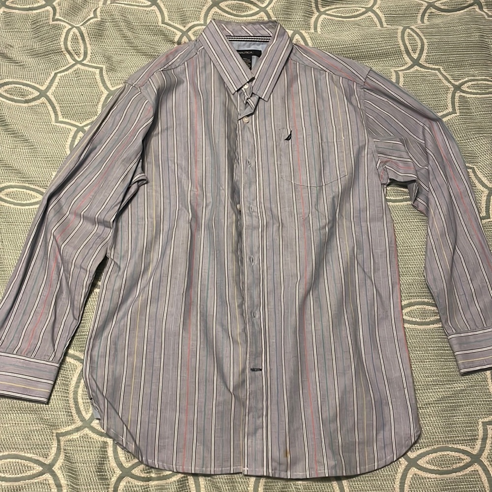 Nautica button down kids size 14 regular